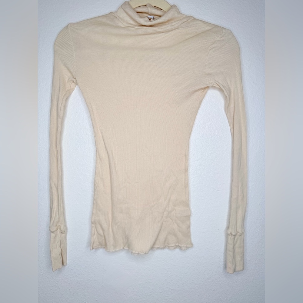 NWOT ✨ INDAH BODY X REVOLVE Lightweight Turtleneck Top Size 0|XS 100% Cotton